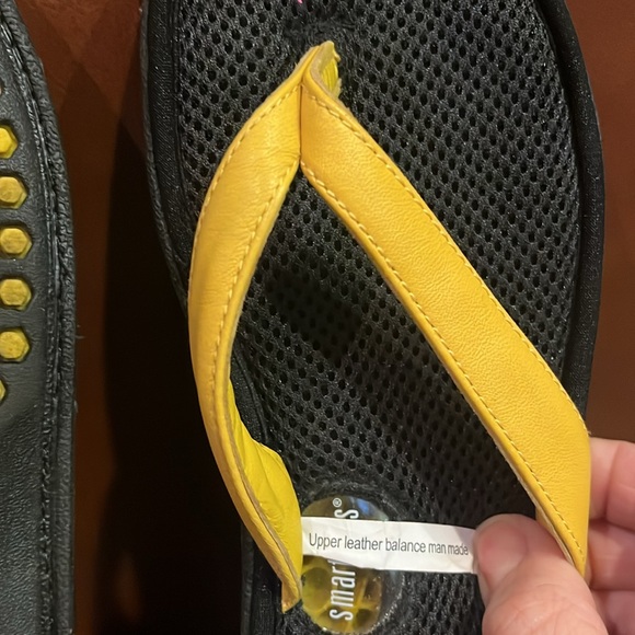 Leather flip flops - Picture 3 of 4